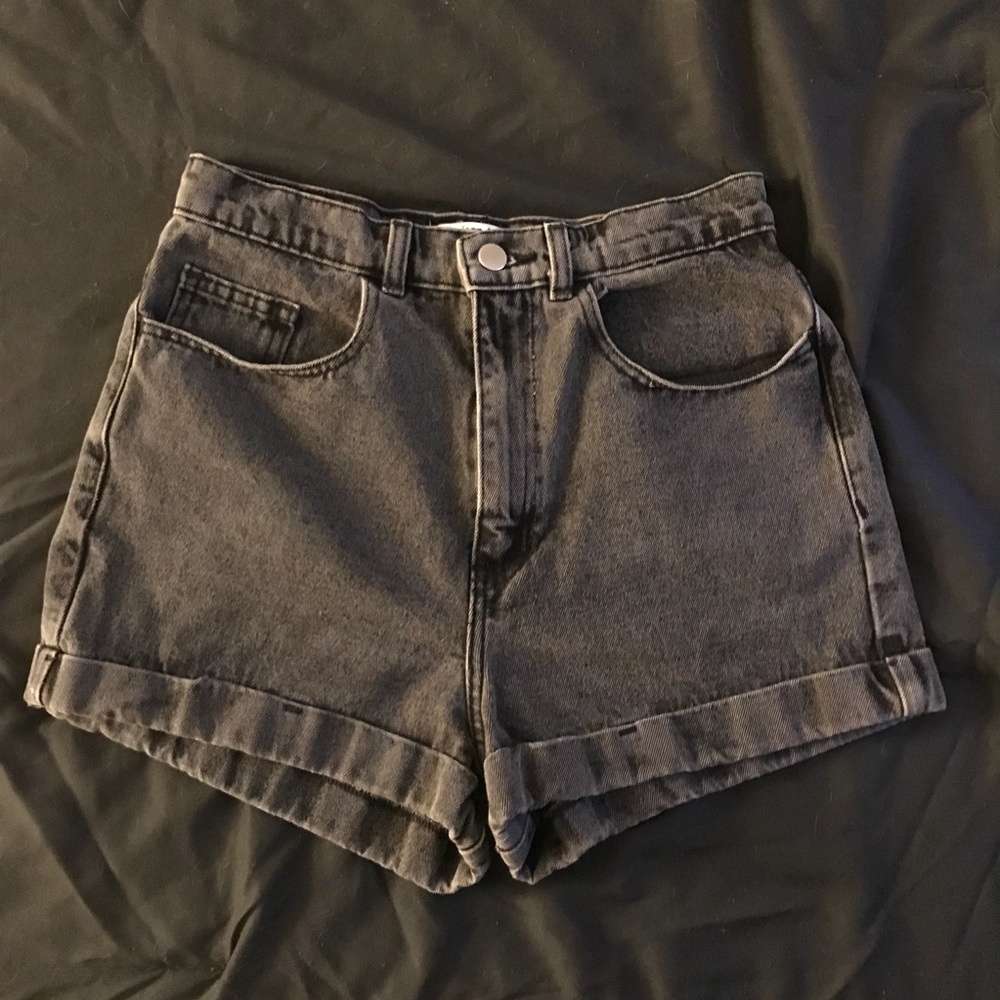 America Apparel Denim Shorts